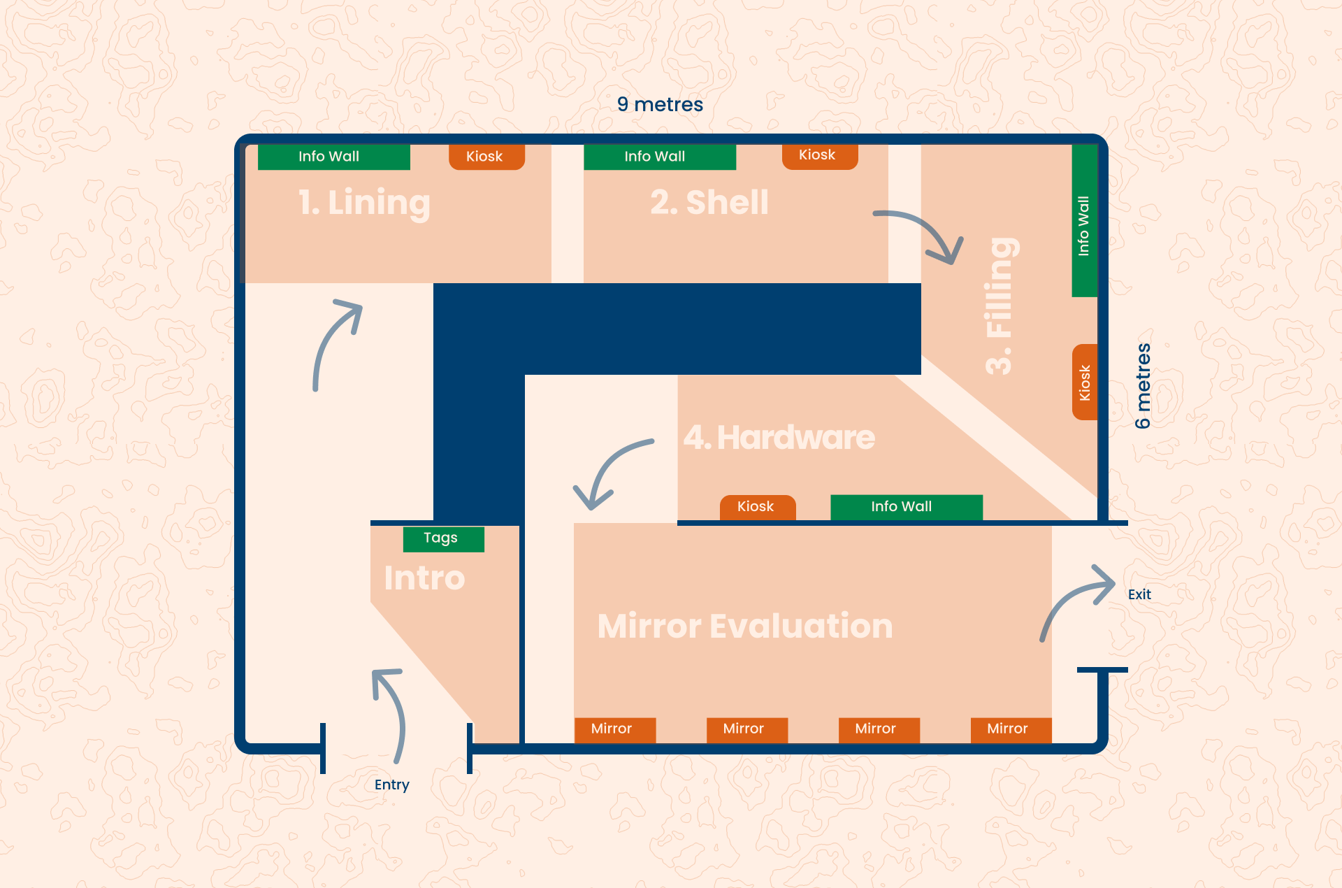 Final floor plan diagram